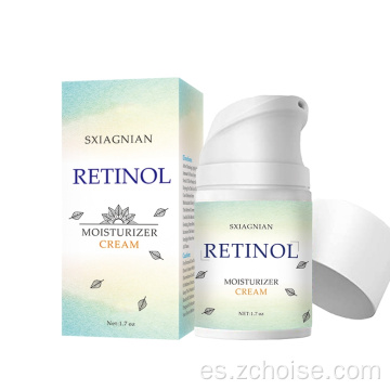 Crema de noche de retinol al 2.5% hidrata la crema de retinol para la cara